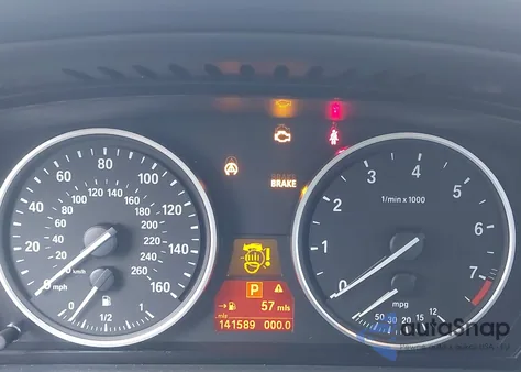 2008 BMW 535Xi z USA, uszkodzony, nr VIN WBANV93518CZ64956